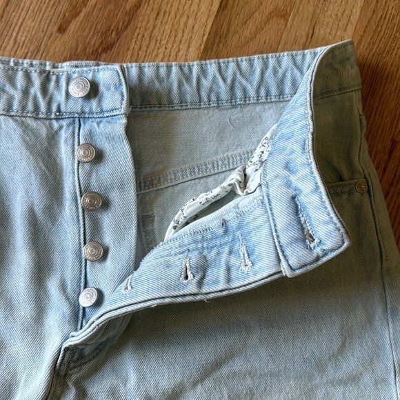 Free people We the free size 31 denim skirt - Picture 4 of 7